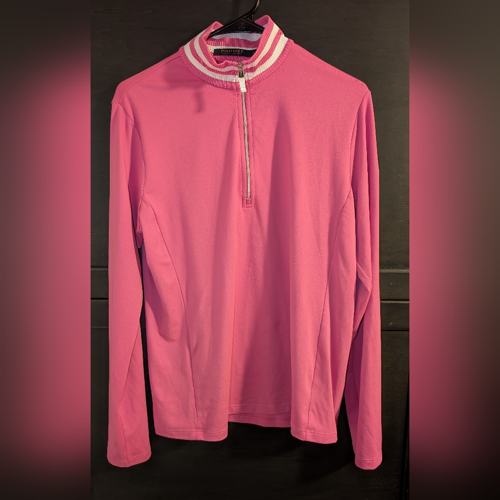 Polo Golf Ralph Lauren LS Quarter Zip Size L